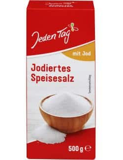 Jeden Tag Jodiertes Speisesalz