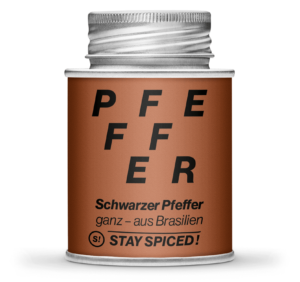 Stay Spiced Pfeffer schwarz ganz - Brasilien