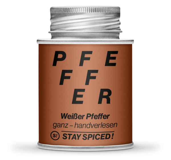 Stay Spiced Pfeffer weiss ganz handverlesen