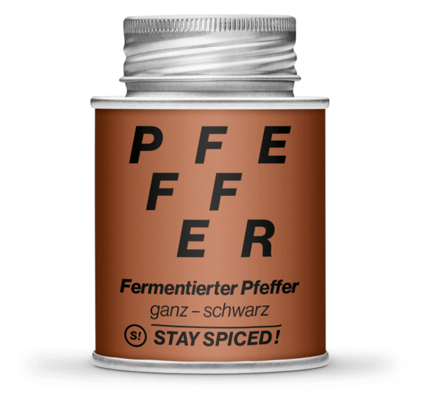 Stay Spiced Fermentierter Pfeffer - schwarz ganz