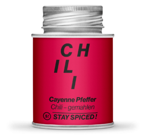 Stay Spiced Cayenne Chili rot fein gemahlen