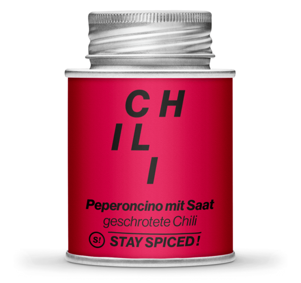 Stay Spiced Chili / Peperoncino rot geschrotet mit Saat