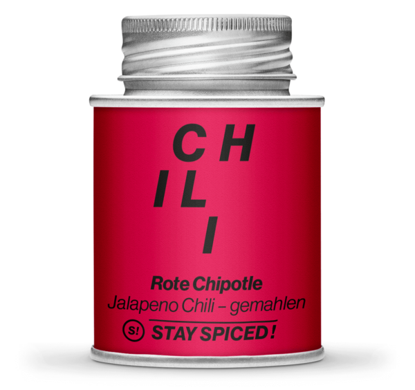 Stay Spiced Jalapeno-Chili rot "Chipotled" gemahlen