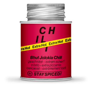 Stay Spiced Bhut Jolokia Chili - geschrotet 1-3 mm