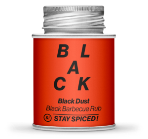 Stay Spiced Black Dust - Black Barbecue Rub 170ml Schraubdose