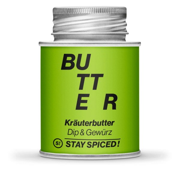 Stay Spiced Kräuterbutter - Dip & Streugewürz 170ml Schraubdose