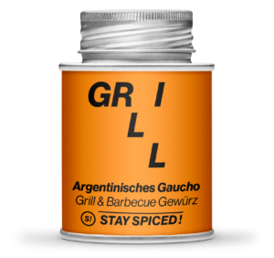 Stay Spiced Argentinisches Gaucho Grill & Barbecue Gewürz 170ml Schraubdose