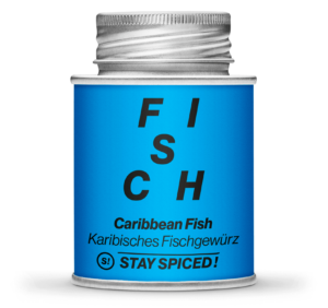 Stay Spiced Caribbean Fish - Karibisches Fischgewürz 170ml Schraubdose