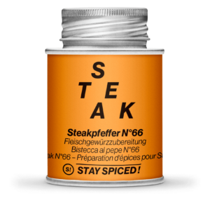 Stay Spiced Steakpfeffer N°66 - Original Steakpepper 170ml Schraubdose