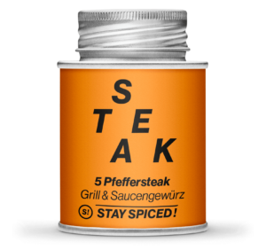 Stay Spiced 5 Pfeffersteak - Grill & Saucengewürz