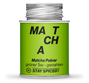 Stay Spiced World of Asia - Grüner Tee Matcha Pulver